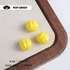 Cuentas de Calabaza Coloridas Gomitas Dulces Joyería Hecha a Mano DIY Colgante de Cuenta Suelta Cadena para Teléfono Móvil Accesorios de Cadena Decorativa Llavero Colgante para Coche
