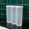 Armazenamento de grãos domésticos Caixa Macarrão de cozinha Caixa Garrafa de plástico Frasco de armazenamento selado transparente Frasco de armazenamento Frasco de armazenamento