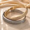 Pulsera de Cielo Estrellado de Circonita Estilo Minimalista, Nueva Exquisita Joyería de Lujo Ligero de Alta Gama Estilo Francés Transfronteriza Europea y Americana