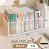 Estantería con asa, estante de almacenamiento de pie para estudiantes de preparatoria para colocar libros y mochilas, caja de almacenamiento móvil al lado del escritorio, artículos para dormitorio