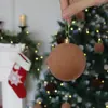 Set de Bolas de Navidad de Terciopelo Colgante DIY Escena Navideña Arreglo Afelpado Decoración de Árbol de Navidad Bola Colgante Venta al por Mayor