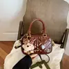 Bestseller transfronteiriço bolsa transversal com padrão de losangos para mulheres, novo modelo 2026, bolsa de mão de moda de luxo leve, bolsa de ombro versátil estilo coreano para mulheres