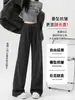 Calça Casual de Lã de Cordeiro Plus Size para Mulheres, Tendência Quente de Vendas 2026 Primavera/Verão, Estilo Fino com Caimento Macio, Adequada para Usar Fora