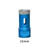 Abridor de Furo Diamantado Chanfrado Soldado M14 Expansor de Furo para Mármore Granito Azulejo para Esmerilhadeira