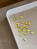 Rhinestones Octagonales Largos Biselados K9 para Uñas, Coloridos de Moda, Formas Mixtas, Decoración de Uñas de Fondo Plano, Venta al por Mayor