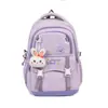 Nova mochila casual de viagem leve, estilosa e fofa, de alta capacidade, para estudantes do sexo feminino