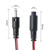 Conector de Alimentação DC5521 à Prova d'Água 2 Pinos Comprimento de Cabo Personalizável Conector Plugue Macho-Fêmea