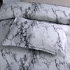 Nueva ropa de cama con textura de piedra de Amazon Wish de AliExpress, funda de edredón sencilla y lisa, funda de almohada, sin juego de sábanas.