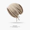 Gorro Retro Pile de Confinamiento para Mujer que Muestra el Rostro, Pequeño, Rizado, a Prueba de Viento, Versátil, para Circunferencia de Cabeza Grande, Tejido, para el Frío, Sombrero de Estilo Japonés para Hombre