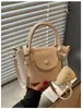 Bolsa Feminina 2026 Chegada Nova de Verão Design de Nicho Versátil Moda Textura Exquisita Pequena Bolsa Quadrada Bolsa de Ombro Transversal Estilo Coreano