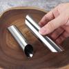 Cozinha Doméstica Aço Inoxidável Tubo para Pão Dinamarquês Molde Bidirecional Croissant Croissant Croissant Biscoito Utensílios de Panificação