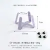 Soporte de Hierro para Comedero de Mascotas, Soporte de Hierro en Forma de Cruz, Soporte Integrado para Comedero de Mascotas, Soporte de Hierro Elevado que Protege el Cuello, Soporte Anti-Derrames para Comedero de Perros y Gatos