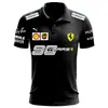Ropa para Carreras Todoterreno Transfronterizas, Camisa Polo de Manga Corta, Camisa Abierta por Delante, Tallas Europeas y Americanas, Camiseta Deportiva