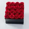 Cubo de Abrazo Acrílico Flor Eterna Transfronterizo Serie Terminada Día de San Valentín Rosa Cabeza de Champiñón Amazon Navidad