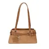 Bolso de hombro estilo retro transfronterizo, versátil para uso casual y de trabajo, con un detalle de correa de cuero de alta calidad y un diseño para llevar debajo del brazo.