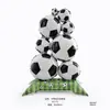 Globos de Papel de Aluminio con Temática de Fútbol, Decoraciones Grandes con Forma de Trofeo, Suministros para Decoración de Fiestas de Eventos con Temática de la Copa del Mundo