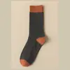 Calcetines Zhuji medias para mujer medias de todas las estaciones de otoño e invierno calcetines de felpa de media pantorrilla estilo universitario japonés medias de moda