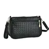 Bolso Cruzado para Mujer Estilo Nuevo 2025 Bolso de Moda para Madres de Edad Media y Mayores Textura Tejida Elegante Bolso de Hombro Único Versátil