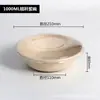 Tigela Descartável Biodegradável de Polpa de Cana-de-Açúcar, Tigela de Sopa Ecológica, Caixa para Refeição para Levar, Tigela Redonda para Levar 220ml/350ml/50