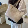 2026 Verão Nova Moda Bolsa Tote Versátil de Ombro e de Mão com Design Simples e Único de Grande Capacidade para Vendas Transfronteiriças