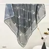 Novedades en Stock: Pañuelo Cuadrado de Algodón de Seda Estampado de 70 cm con Patrón Floral Francés Vintage, Chal Pequeño Delgado, Disponible al por Mayor