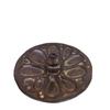 Jardín de cerámica Xiangyi plato de incienso de raíz de loto de nueve agujeros soporte para incienso de bobina de cerámica soporte para incienso de línea soporte para incienso de estilo retro de cambio de horno a alta temperatura