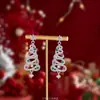 Pendientes de Navidad "Jingle Bells", Lindos Pendientes de Campana Roja, Pinzas para Cartílago de la Oreja, Pendientes y Pinzas para Orejas Atmosféricos
