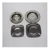 Produtos de Comércio Exterior Cinzeiro de Aço Inoxidável Cinzeiro Redondo de 12cm Cinzeiro Quadrado de 12cm