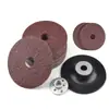 Bandeja de Papel de Acero de 4 Pulgadas 5 Pulgadas 7 Pulgadas Amoladora Angular Eléctrica Almohadilla de Disco de Resina Plástica Lija Disco de Lijado Ventosa Almohadilla de Aislamiento