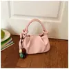 Bolso Grande de Mujer Estilo Coreano 2026 Nuevo Bolso de Hombro Plegado de Alto Valor Casual para el Trabajo Bolso de Axila Bolso Cruzado