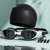 Óculos de Natação Transfronteiriços para Adultos, À Prova d'Água de Alta Definição e Anti-Embaçante, Óculos de Natação Profissionais para Homens e Mulheres, Proteção Ocular e Equipamento de Mergulho, Vendas Diretas da Fábrica
