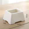 Maceta de Porcelana Blanca Carnosa Simple Creativa Blanca para Interior Planta en Maceta Diámetro Grande Maceta para Flores Carnosas