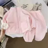 Casaco grosso de inverno para pais e filhos com fleece de alpaca, uniforme escolar para meninos e meninas, ultra-espesso e estiloso