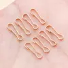 Hebilla de Hierro con Forma de Calabaza Multi-Especificación de 6 Colores, Hebilla Roja para Cinturón, Conector para Llavero, Materiales para Accesorios de Joyería DIY