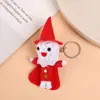 Colgante de Muñeco Vudú Divertido de Halloween Llavero de Figura de Bruja Tejida de Lana Decoración de Fiesta Adorno Colgante Pequeño