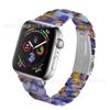 Adecuado para Apple iWatch inteligente delgado nuevo Apple resina tres cuentas correa de reloj de acero inoxidable