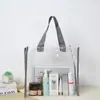 Bolso de Mano Transparente de PVC Bolsa de Regalo de Alta Gama Bolsa de Embalaje de Plástico para Té de Leche Regalo de Mano para Celebridad de Internet Bolso de Mano en stock