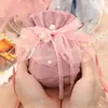 Bolsa de Dulces para Boda, Bolsa de Terciopelo de Lujo para Boda, Recuerdo de Boda, Caja de Dulces para Boda, Bolsa de Dulces de Compromiso Estilo Ins