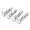 Perno hexagonal de acero inoxidable 304 DIN931 de media rosca M22M24M27M30M33 tornillo de cabeza hexagonal de media rosca
