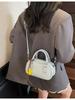 Bolso bandolera nuevo de primavera y verano, Bolso pequeño de moda, Bolso de mano sencillo nuevo de verano 2025, Bolso almohada de estilo extranjero