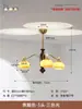 Candelabro de Proyección Retro Estilo Americano Vintage con Lente de Caqui para Sala de Estar, Estudio, Dormitorio, Comedor, Iluminación de Protección Ocular