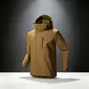 Jaqueta corta-vento três em um, tamanho plus size, com logotipo personalizado, uniforme de trabalho para outono e inverno, adequado para concessionárias 4S corporativas e uniformes de equipe.