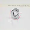 Plata Galvanizada 26 Casual Tres Dimensiones Letra Accesorios Joyería Letra Número con Cuentas Hecho a Mano DIY Hebilla de Zapato Accesorios