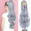 Comercio Exterior Transfronterizo Pelucas Europeas y Americanas Trenzadas, Coletas para Mujer, Cabello Largo Rizado, Extensiones de Coleta con Clip Invisible, Trenzas, Al por Mayor en Stock