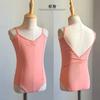 Sling de Exame de Arte de Verão Macacão de Dança Infantil Meninas Macacão Inteiro de Algodão Puro Macacão de Treino Infantil Macacão de Exame de Série Macacão de Ginástica Modelador