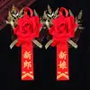 Suministros de Boda Novio Novia Padrinos de Boda Damas de Honor Boutonnières Invitados VIP de la Boda Boutonnières de Rosas Artificiales de Boda Padres