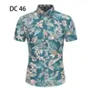 2023 Comercio Exterior Transfronterizo Nueva Camisa de Manga Corta para Hombre Estilo Coreano Moda Juvenil Casual Camisa Estampada para Hombre