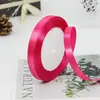 Cinta de Satén de Poliéster de 1 cm y 22 m Cinta para Moño DIY Embalaje de Caja de Regalo Cinta para Decoración de Pasteles de Repostería Decoración