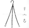 Corrente para Pendurar Cesta de Flores, Corrente para Pendurar Vaso de Flores, Corrente de Metal para Cesta Suspensa, Corrente de Palmeira para Cesta Suspensa, Corrente para Cesta Suspensa de Jardinagem