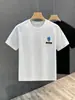 2026 Nuevo Estilo de Verano Camiseta de Algodón Estampada de Manga Corta para Niños con Divertido Dibujo, Top Holgado de Manga Media con Cuello Redondo